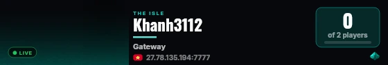 Khanh3112 live status badge
