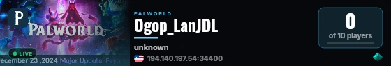Ogop_LanJDL live status badge
