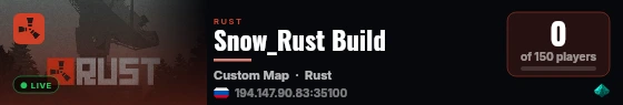 Snow_Rust Build live status badge