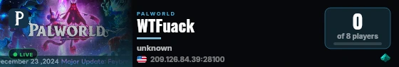 WTFuack live status badge
