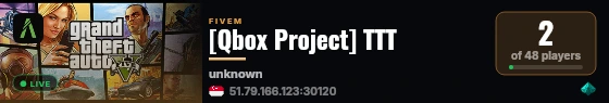 [Qbox Project] TTT live status badge