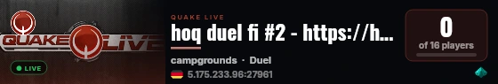 hoq duel fi #2 - https://houseofquake.com/discord live status badge