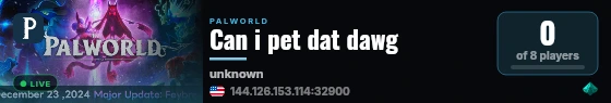 Can i pet dat dawg live status badge