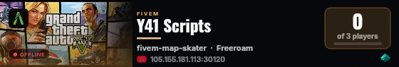 Y41 Scripts live status badge