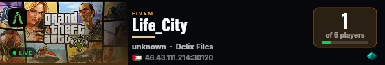 Life_City live status badge