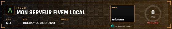 HUD badge preview