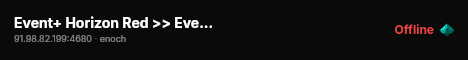 Event+ Horizon Red >> Events >> Pve >> High Loot live status badge