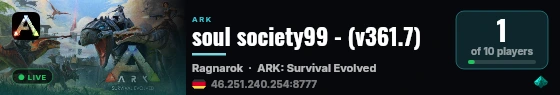 soul society99 - (v361.7) live status badge