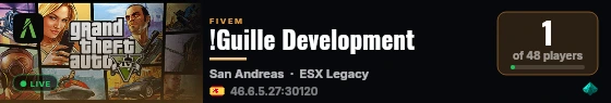 !Guille Development live status badge