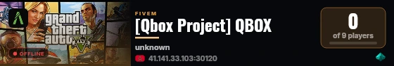 [Qbox Project] QBOX live status badge