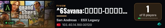 ^6Savana:免白名单-你要的公平公正环境--QQ群1101411698 live status badge