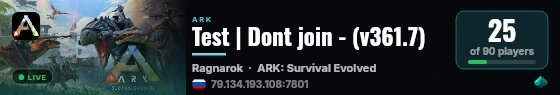 Test | Dont join - (v361.7) live status badge