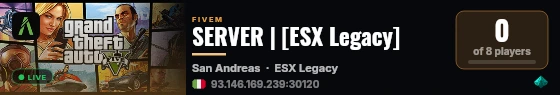SERVER | [ESX Legacy] live status badge