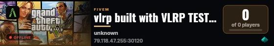 vlrp built with VLRP TEST by VL! live status badge