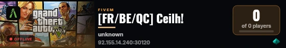 [FR/BE/QC] Ceilh! live status badge