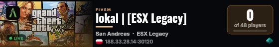 lokal | [ESX Legacy] live status badge