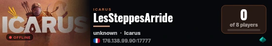 LesSteppesArride live status badge