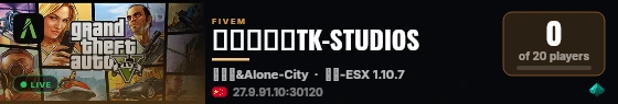 雷皇工作室TK-STUDIOS live status badge