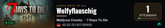 Wolfyflauschig live status badge