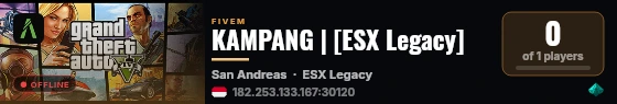 KAMPANG | [ESX Legacy] live status badge