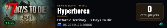Hyperborea live status badge