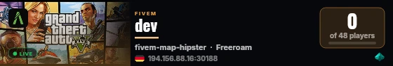 dev live status badge