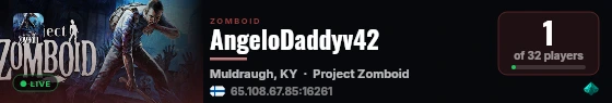AngeloDaddyv42 live status badge