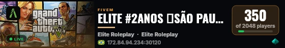 ELITE #2ANOS 🡺SÃO PAULO🡸 live status badge