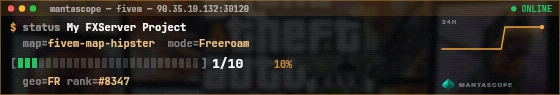 Console badge preview