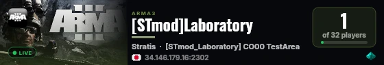 [STmod]Laboratory live status badge