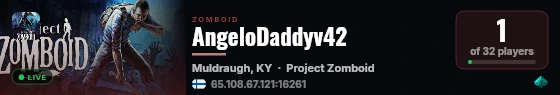 AngeloDaddyv42 live status badge