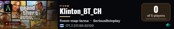 Klinton_BT_CH live status badge