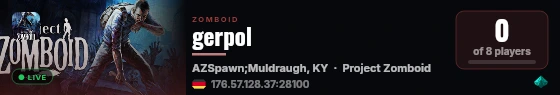 gerpol live status badge