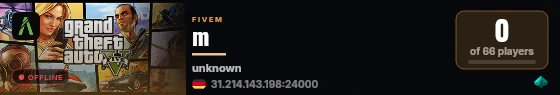 m live status badge
