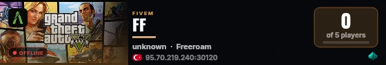 FF live status badge