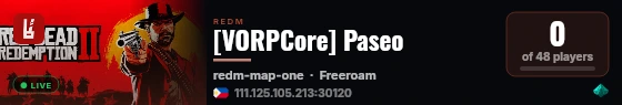 [VORPCore] Paseo live status badge