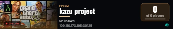 kazu project live status badge