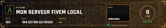 HUD badge preview