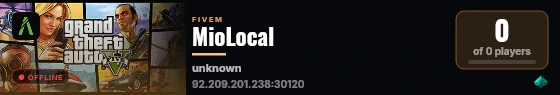 MioLocal live status badge