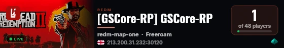 [GSCore-RP] GSCore-RP live status badge