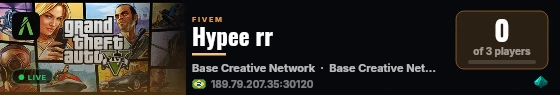 Hypee rr live status badge