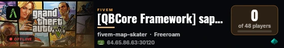 [QBCore Framework] saprk_Fight live status badge