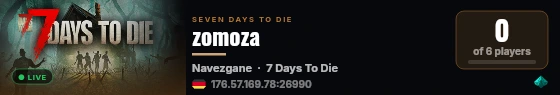 zomoza live status badge
