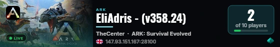 EliAdris - (v358.24) live status badge