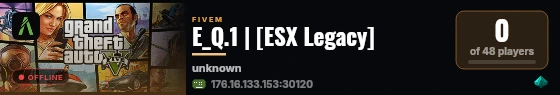 E_Q.1 | [ESX Legacy] live status badge