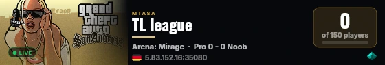 TL league live status badge