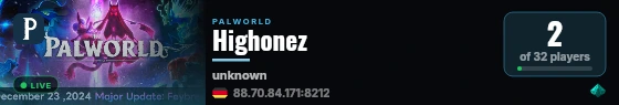 Highonez live status badge
