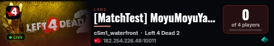 [MatchTest] MoyuMoyuYaoYi 10011 live status badge