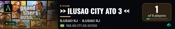 >> ILUSAO CITY ATO 3 << live status badge