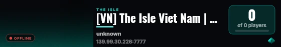 [VN] The Isle Viet Nam | Sinh Ton | Chat VN live status badge